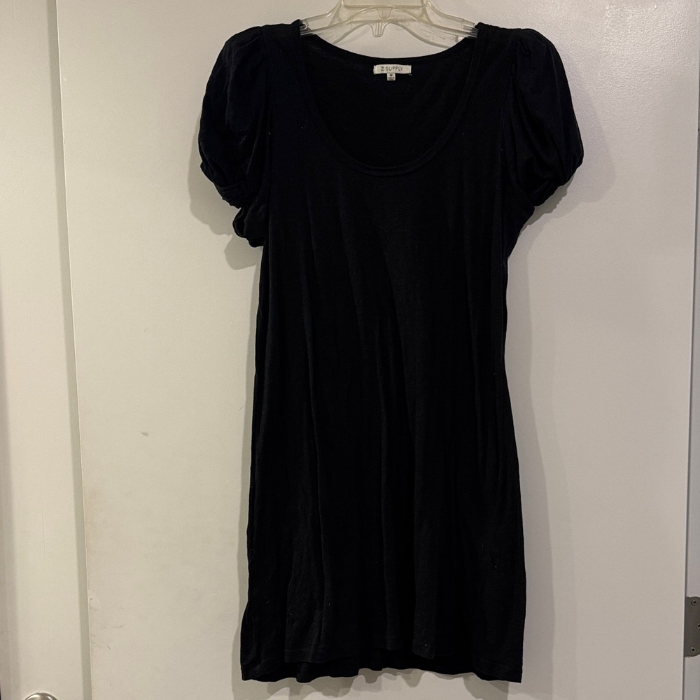 Black Short Sleeve Dress